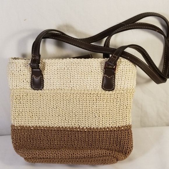 Liz Claiborne 3 Color Woven Purse - Picture 2 of 6